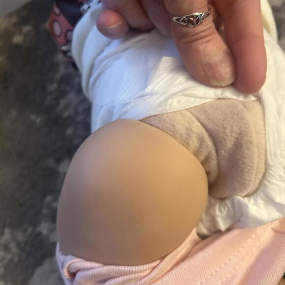 Lifelike Baby Girl Doll Cloth Body Full Silicone Limbs & Accessories (NWT) - Picture 9 of 13